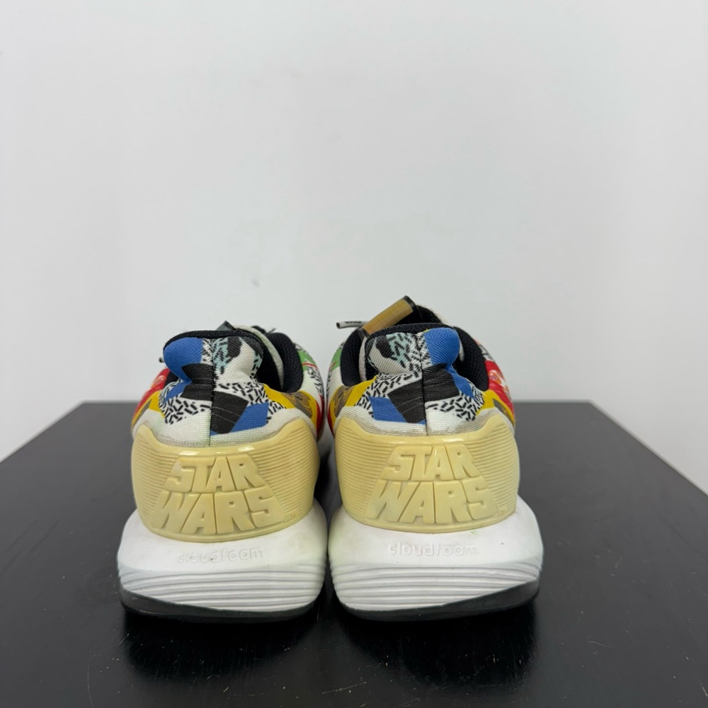 Adidas x Star Wars Sneakers Shoes Kids 3 Cloudfoam Running Training Athletic - Picture 4 of 10